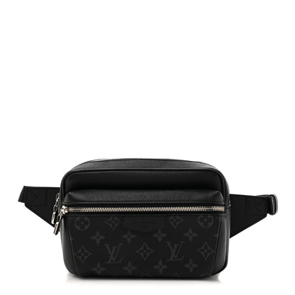 Louis Vuitton Taiga Monogram Outdoor Bumbag Black 1 of 10