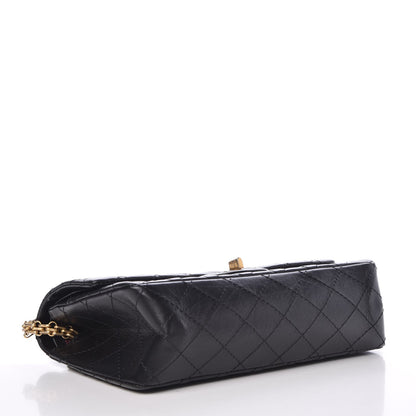 Chanel Aged Calfskin Quilted 2.55 Reissue 225 Flap Black 5 of 9