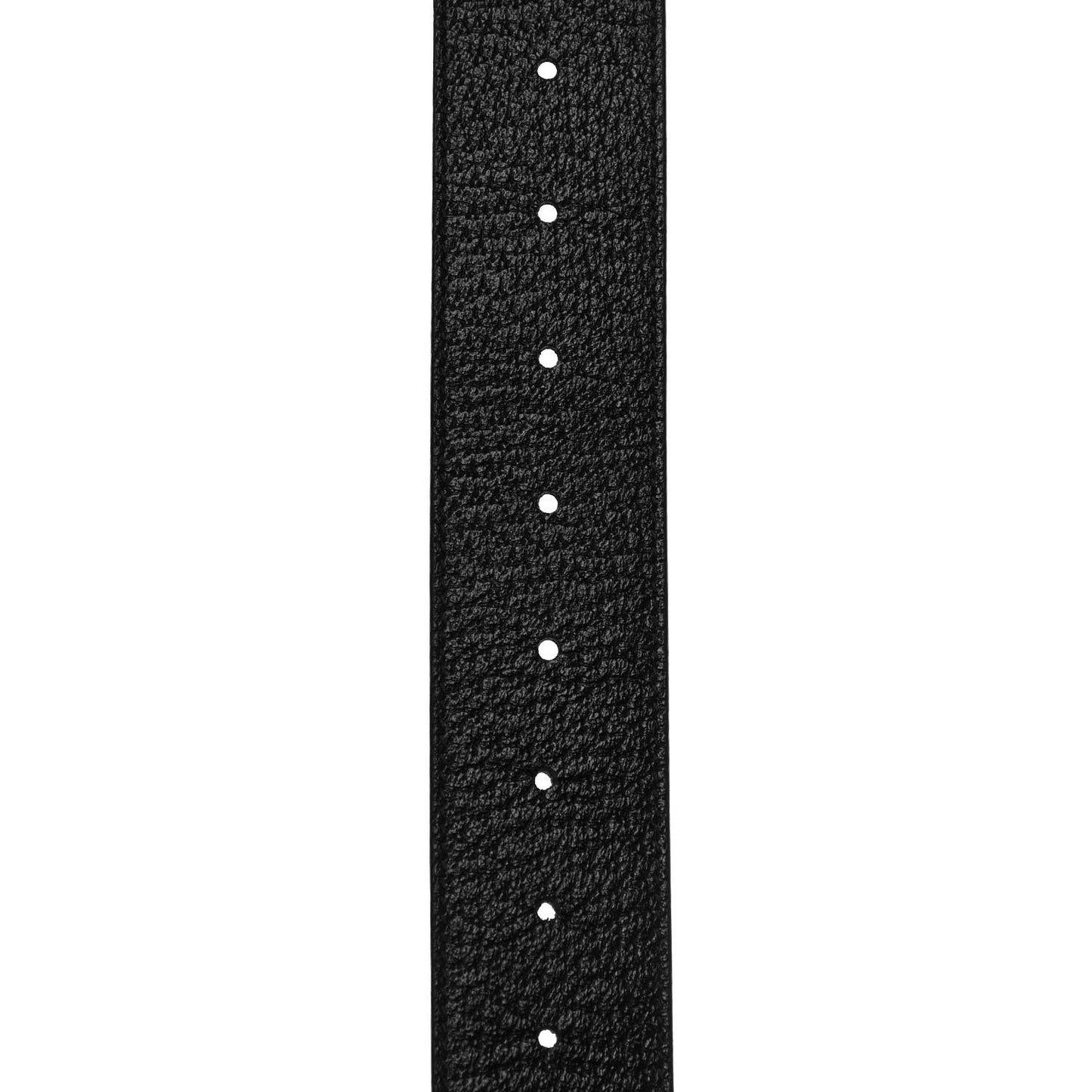 Textured Dollar Calfskin Nickel Double G 40mm Belt 90 36 Black