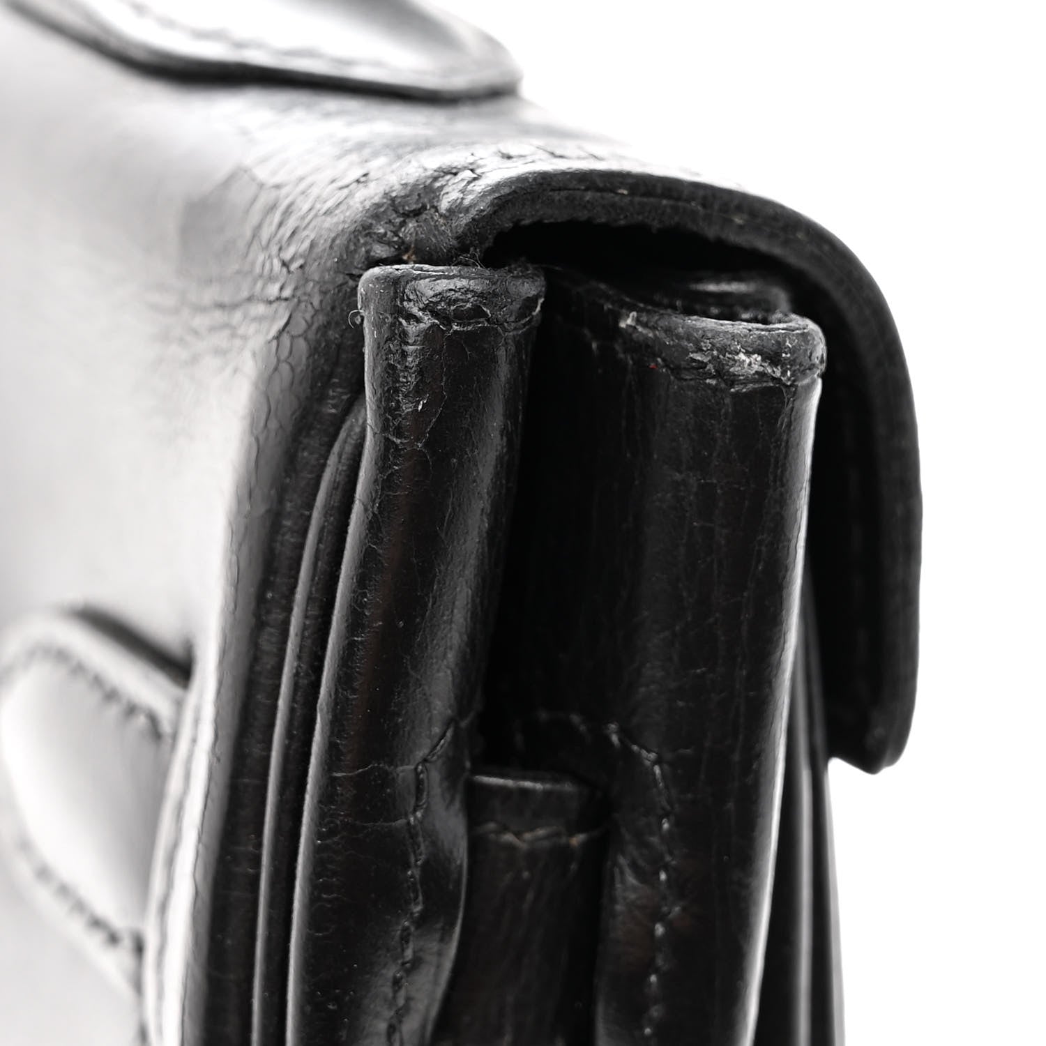 Hermes Box Kelly Retourne 32 Black 18 of 19