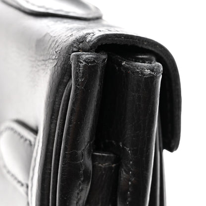 Hermes Box Kelly Retourne 32 Black 18 of 19