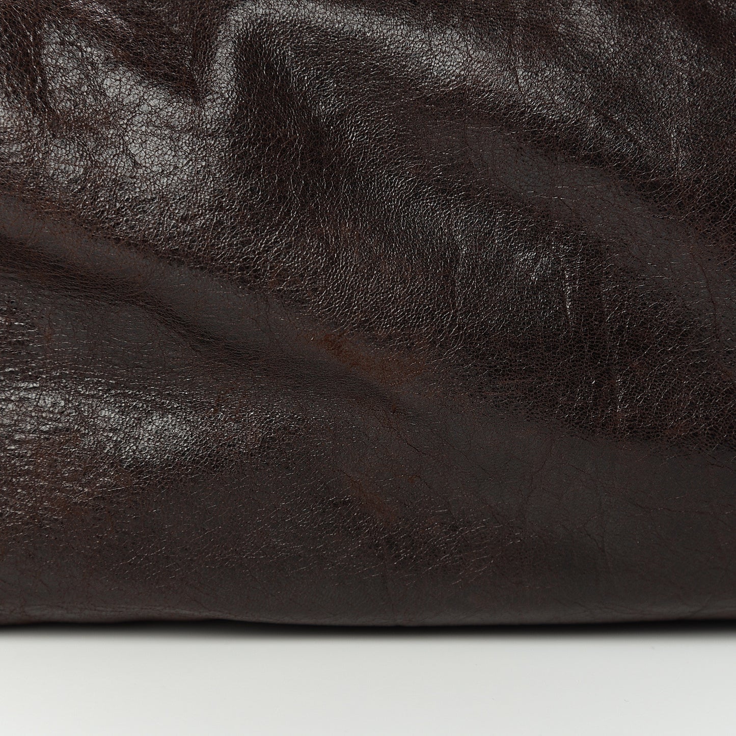 Chevre Classic Silver Hardware Mens Day Messenger Brown