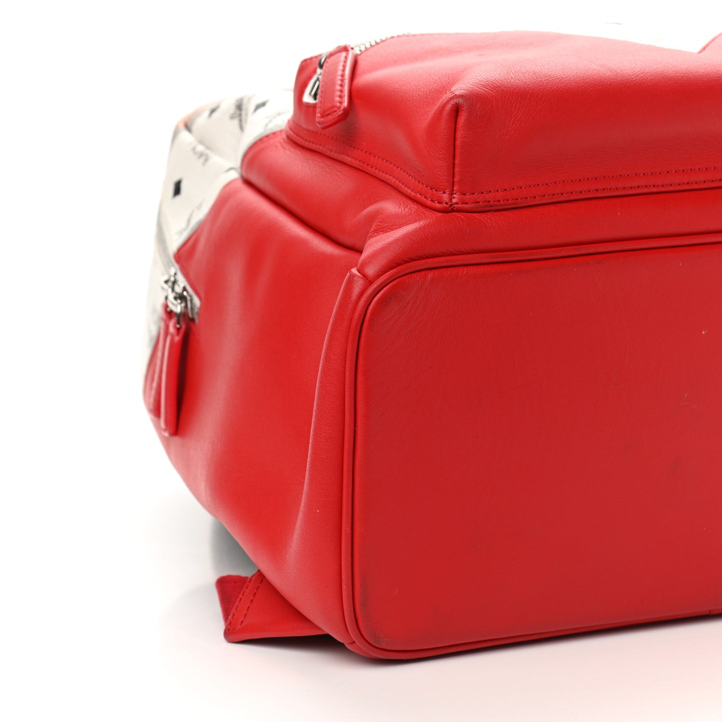 Visetos Chevron Medium Colorblock Stark Backpack Red