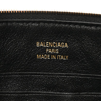 Balenciaga Natural Smooth Calfskin Rodeo Sling Pochette Black 6 of 10