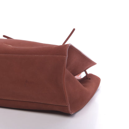 Mansur Gavriel Suede Large Sun Bag Brick 9 of 10