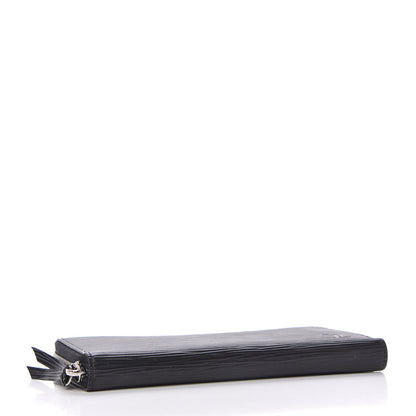 Louis Vuitton Epi Clemence Wallet Black 3 of 10