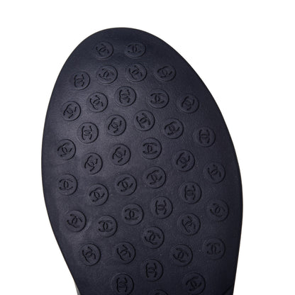 Chanel Sequin CC Sneakers 37 Black 6 of 8