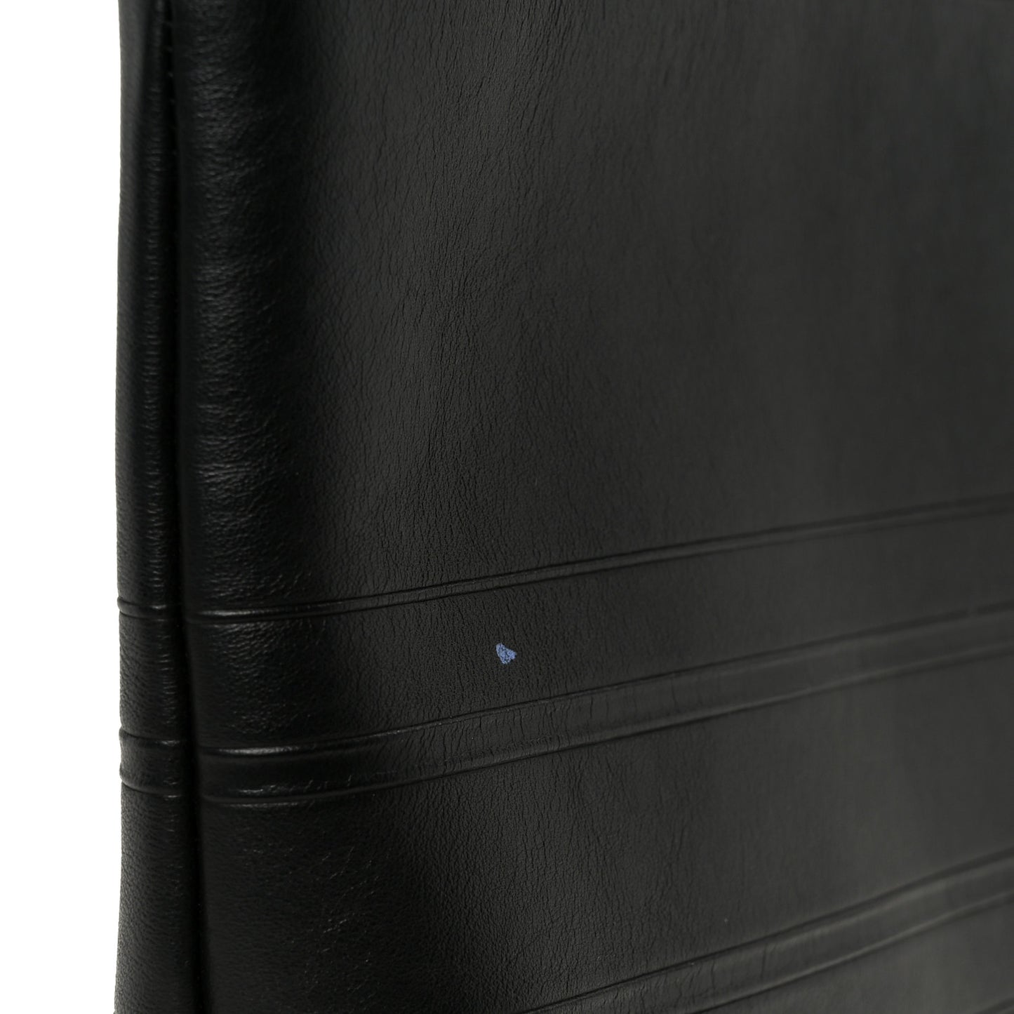 Calfskin Medium Diordouble Zip Pouch Black