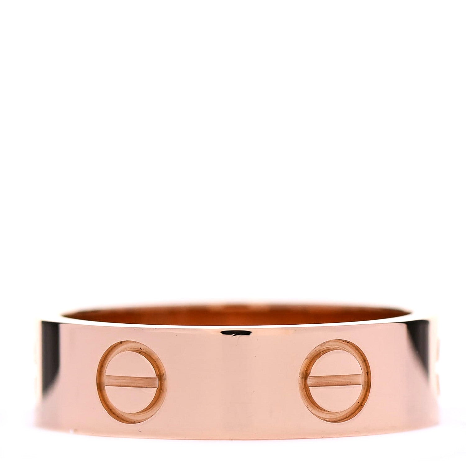 Cartier 18K Pink Gold 5.5mm LOVE Ring 54 6.75 3 of 5