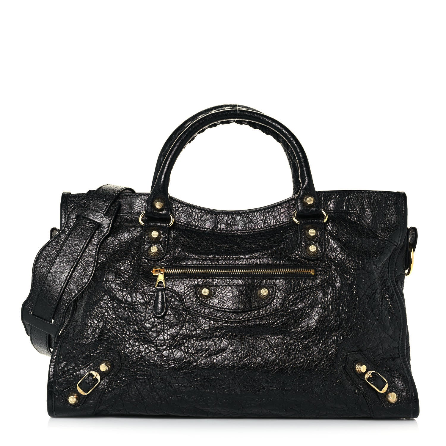 Balenciaga Agneau Giant 12 Gold Hardware City Black 1 of 12