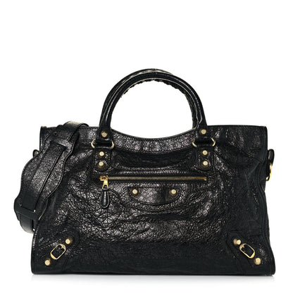 Balenciaga Agneau Giant 12 Gold Hardware City Black 1 of 12