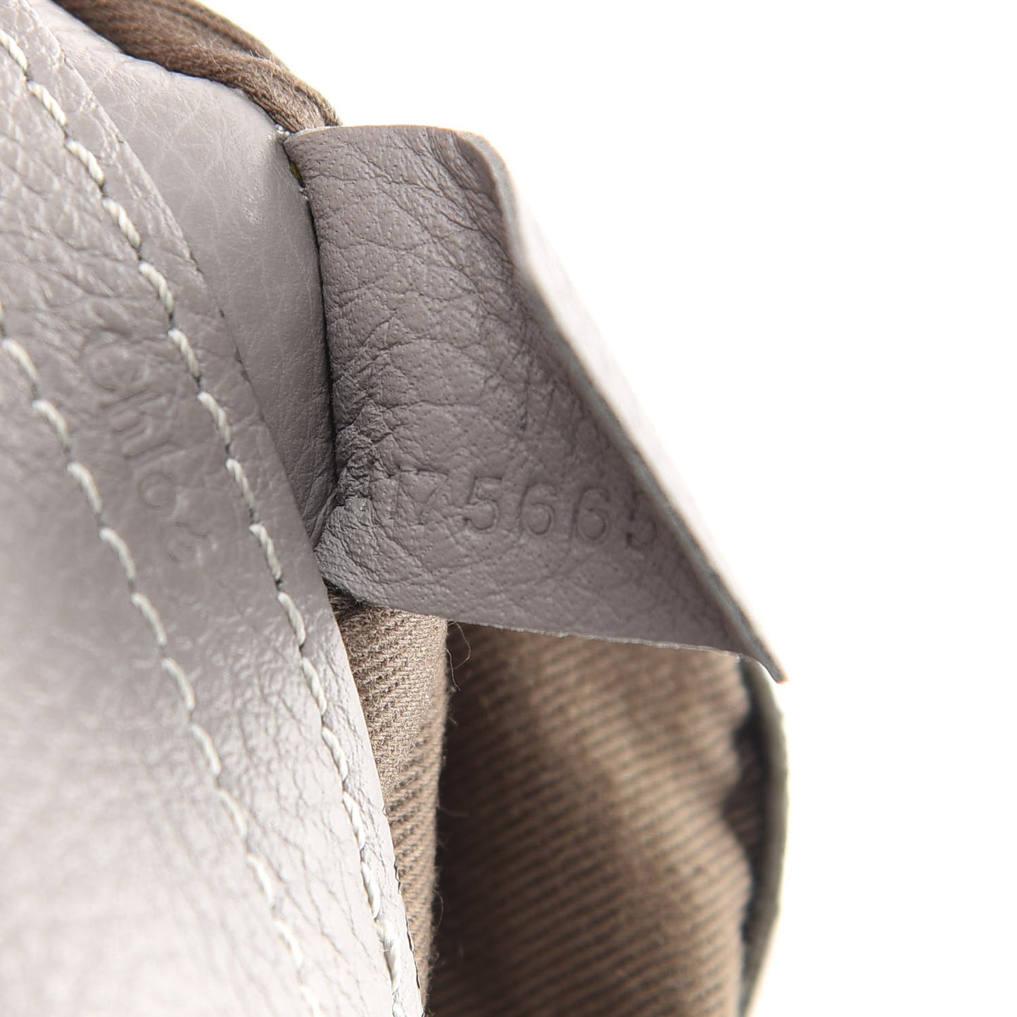 Calfskin Medium Marcie Round Crossbody Bag Cashmere Grey