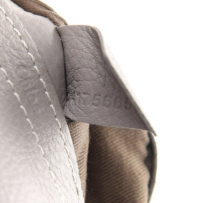 Chloe Calfskin Medium Marcie Round Crossbody Bag Cashmere Grey 8 of 11