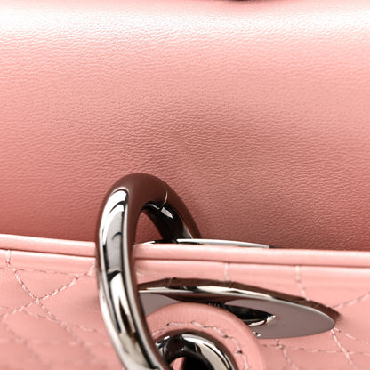 Christian Dior Lambskin Cannage Medium Lady D-Joy Old Rose 11 of 13