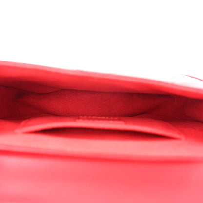 Louis Vuitton Calfskin New Wave Chain PM Scarlet 5 of 11