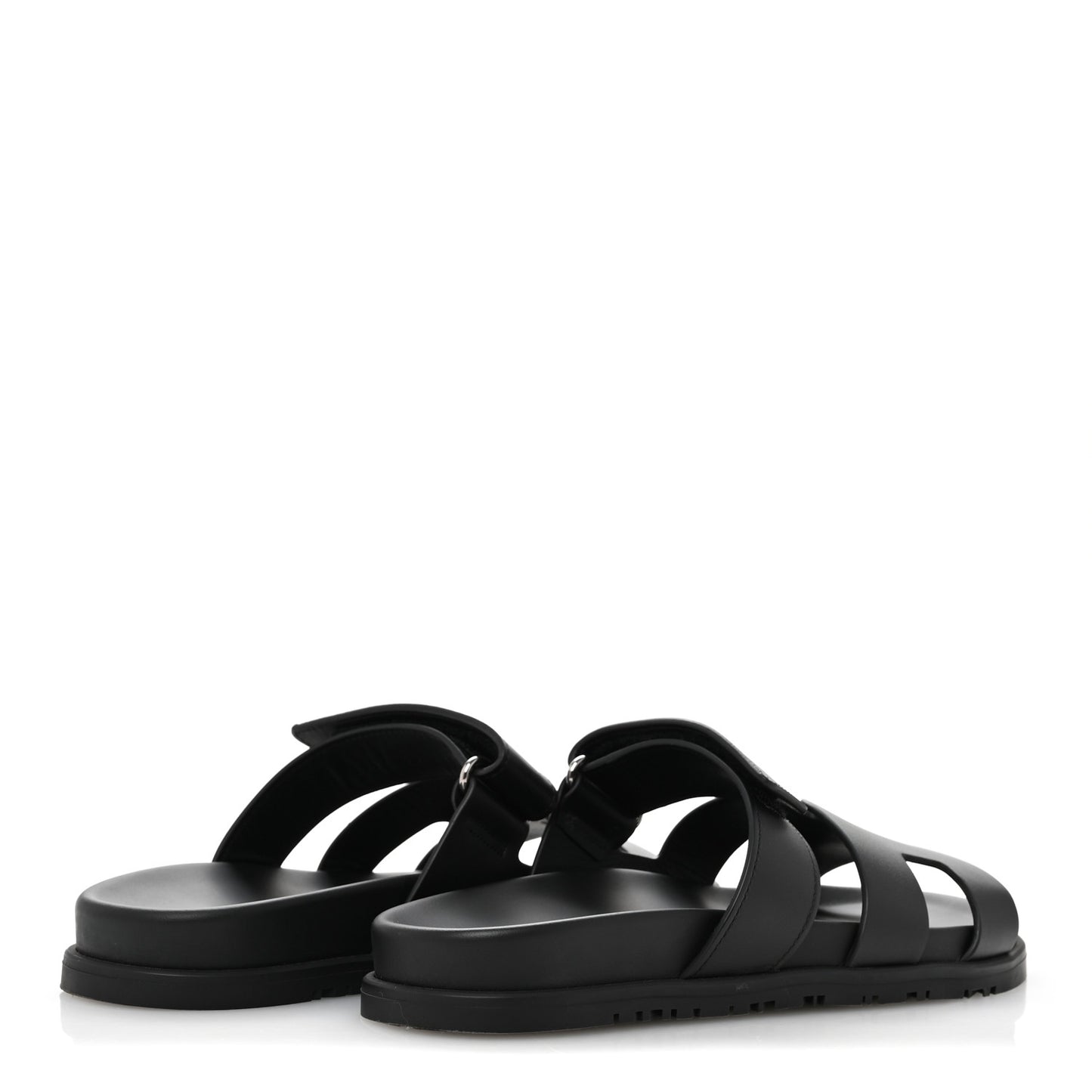 Calfskin Womens Chypre Sandals 38 Black