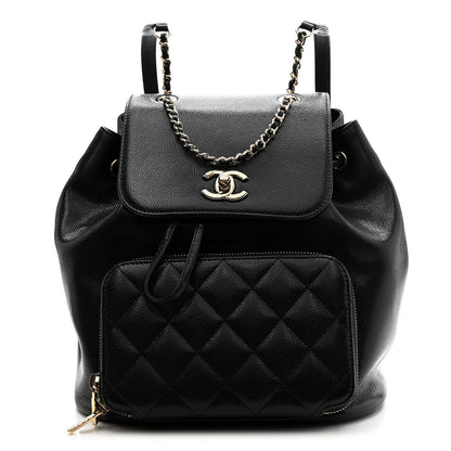 Chanel Caviar Quilted Business Affinity Backpack Black 1 of 11