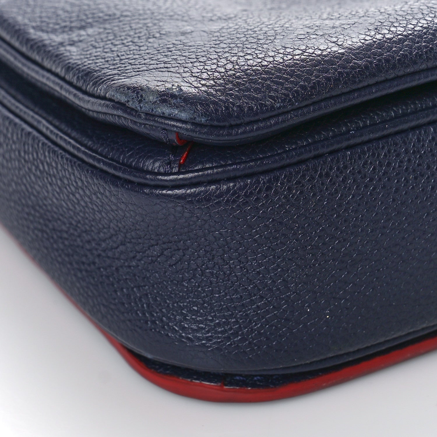 Louis Vuitton Empreinte Pochette Metis Marine Rouge 7 of 9