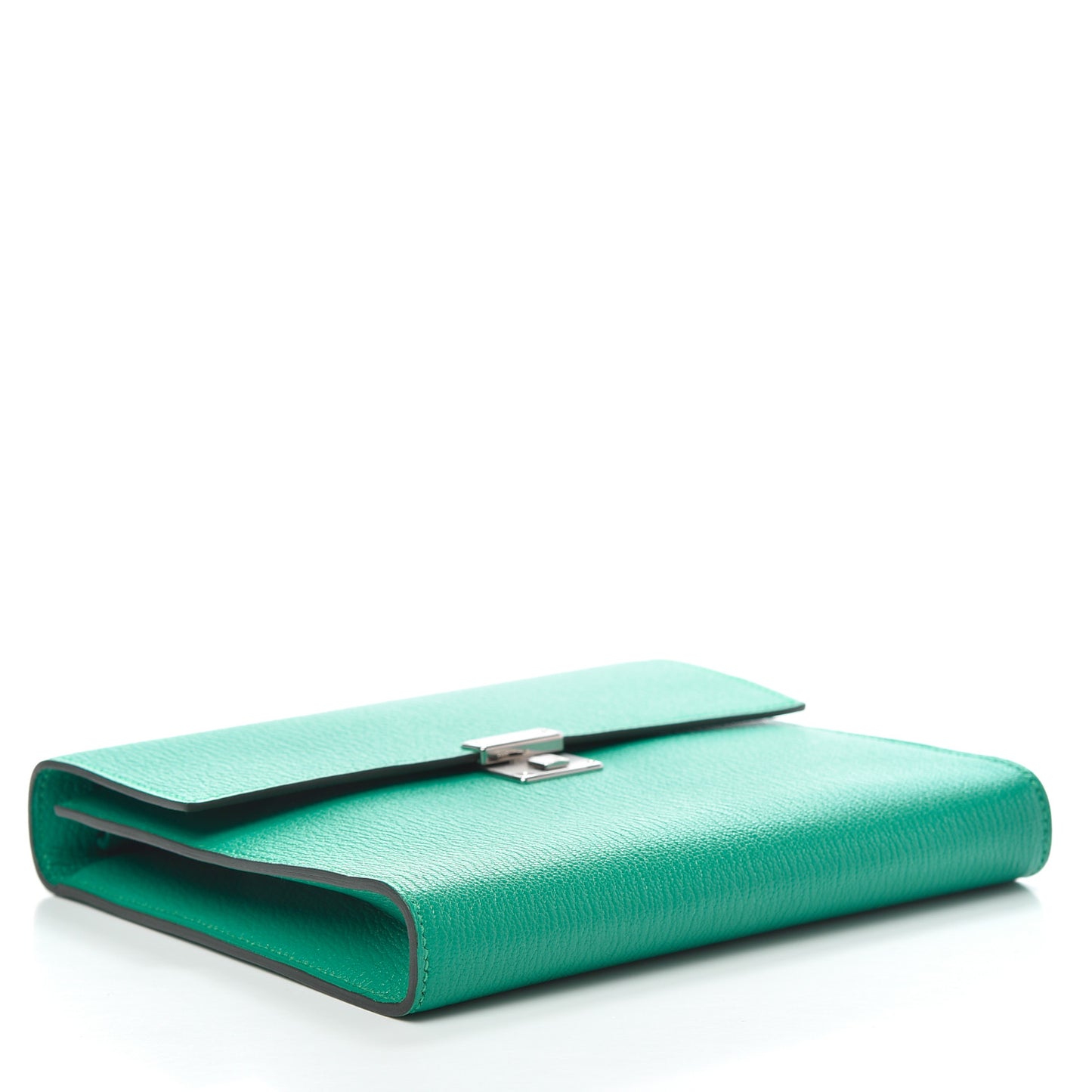 Chevre Mysore Clic 16 Wallet Vert Verone
