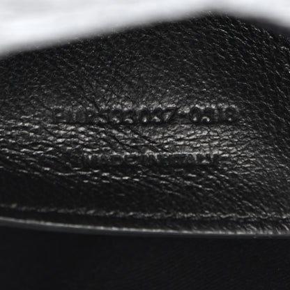 Saint Laurent Crinkled Calfskin Matelasse Monogram Baby Niki Chain Satchel Storm 7 of 14