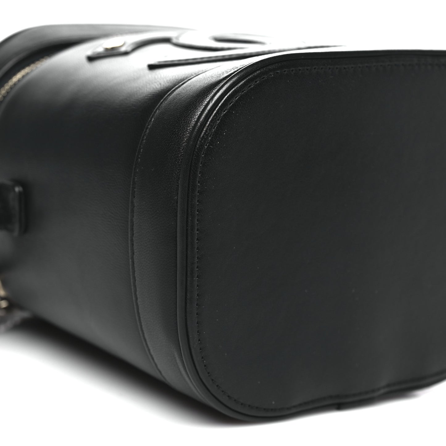 Lambskin Timeless Vanity Cosmetic Case Black