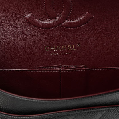Chanel Caviar Quilted Medium Double Flap Black 6 of 11