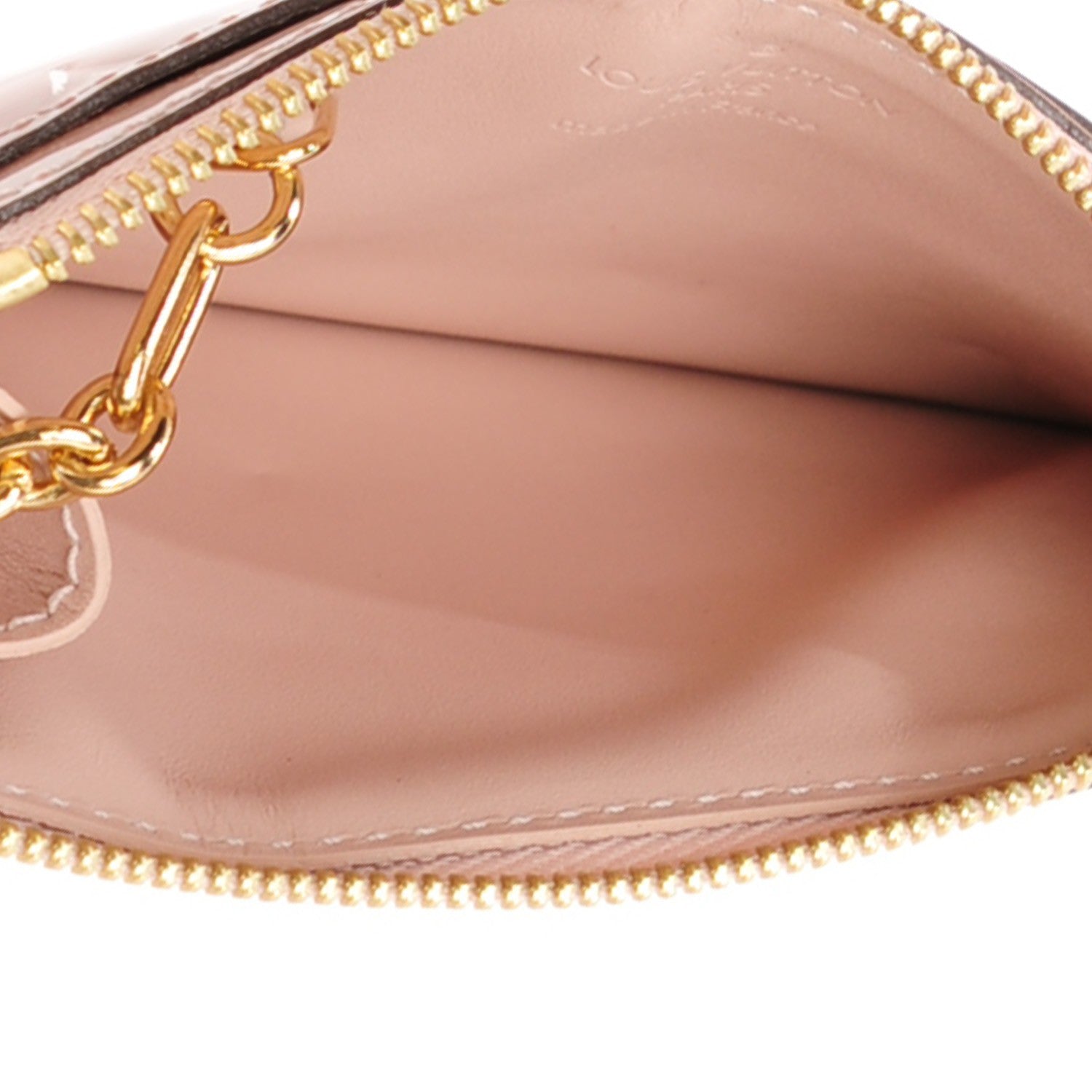Louis Vuitton Vernis Key Pouch Rose Angelique 5 of 7