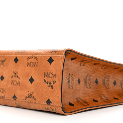 MCM Visetos Klassik Tote Cognac 10 of 13