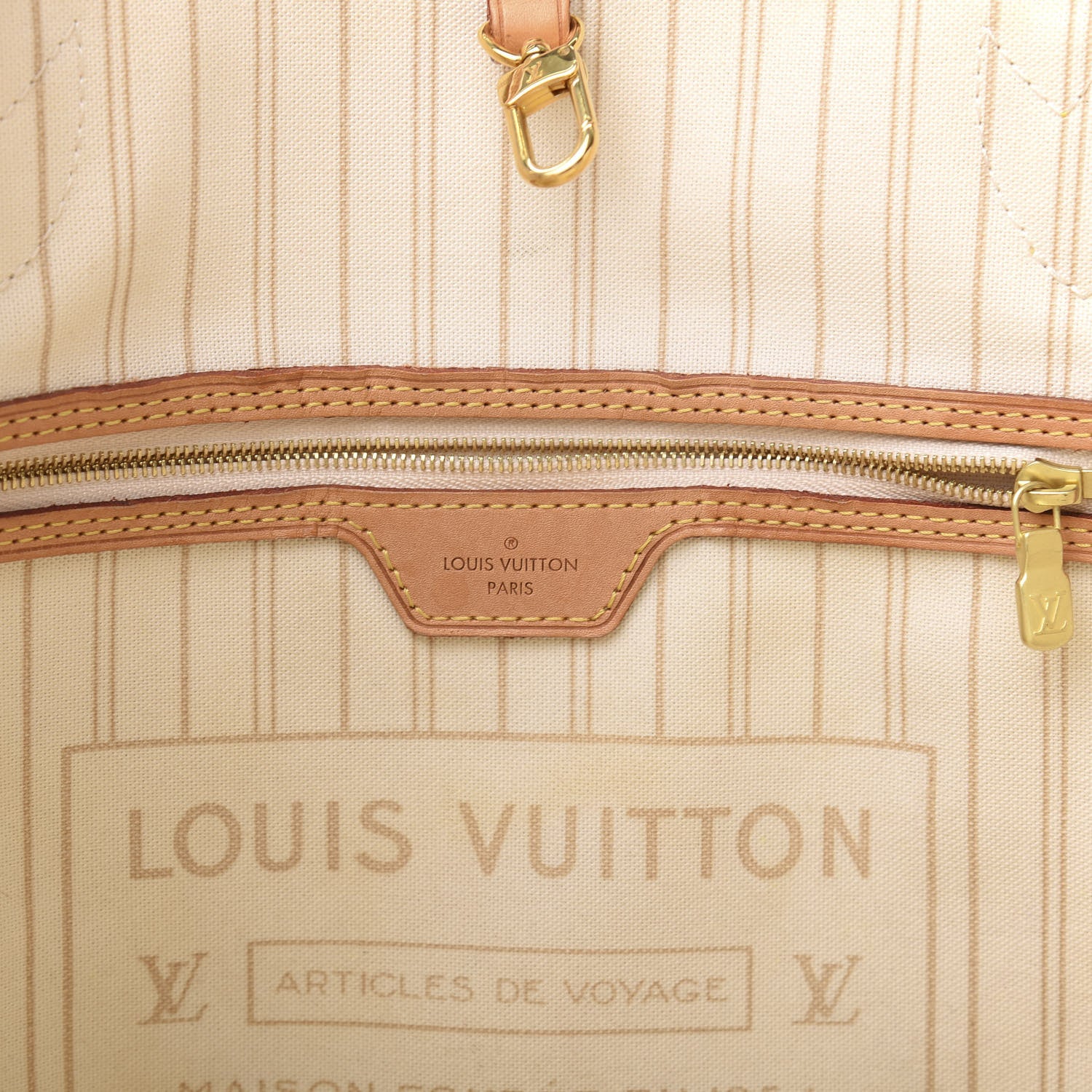 Louis Vuitton Damier Azur Neverfull MM 12 of 18