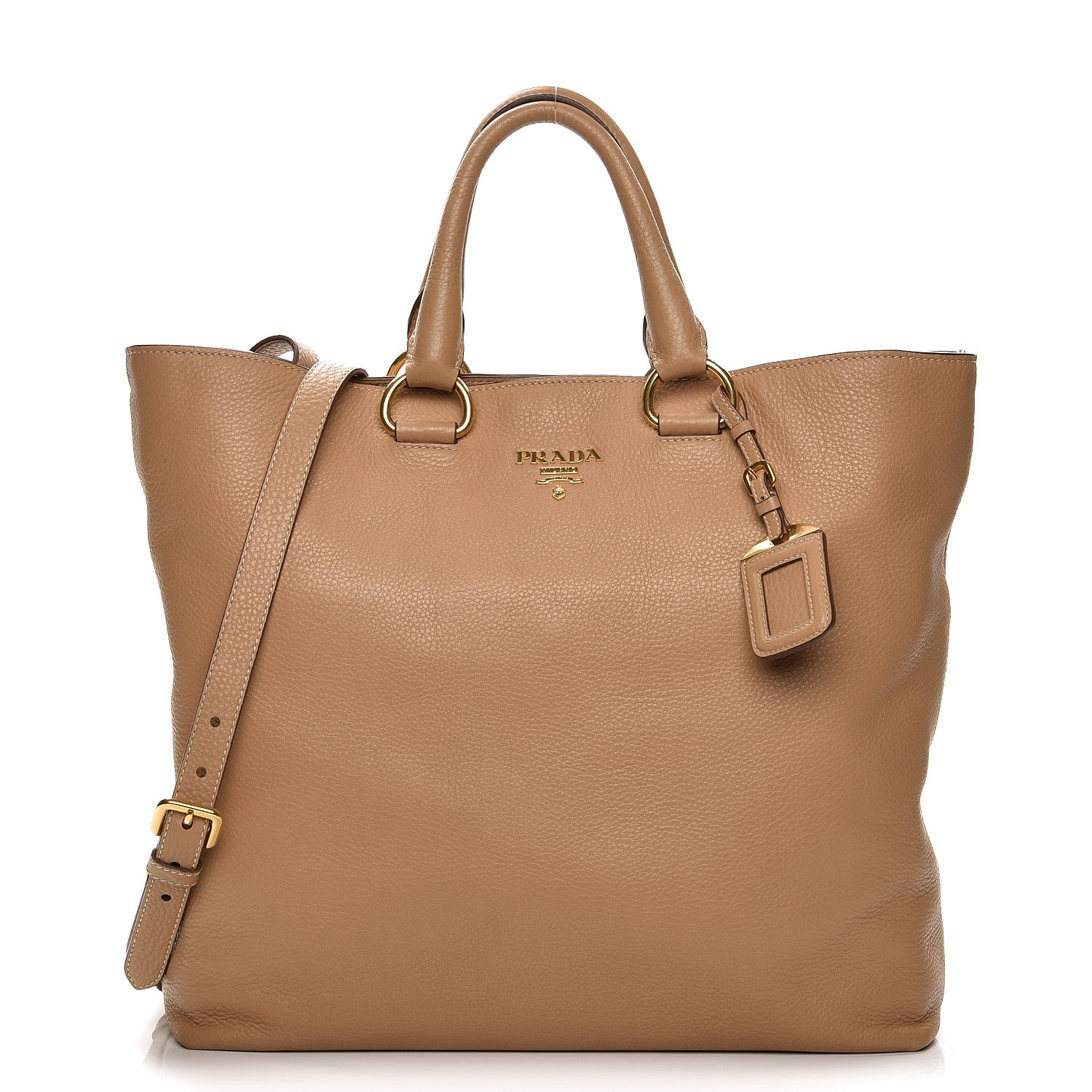 Prada Vitello Daino Tote Sughero 1 of 13