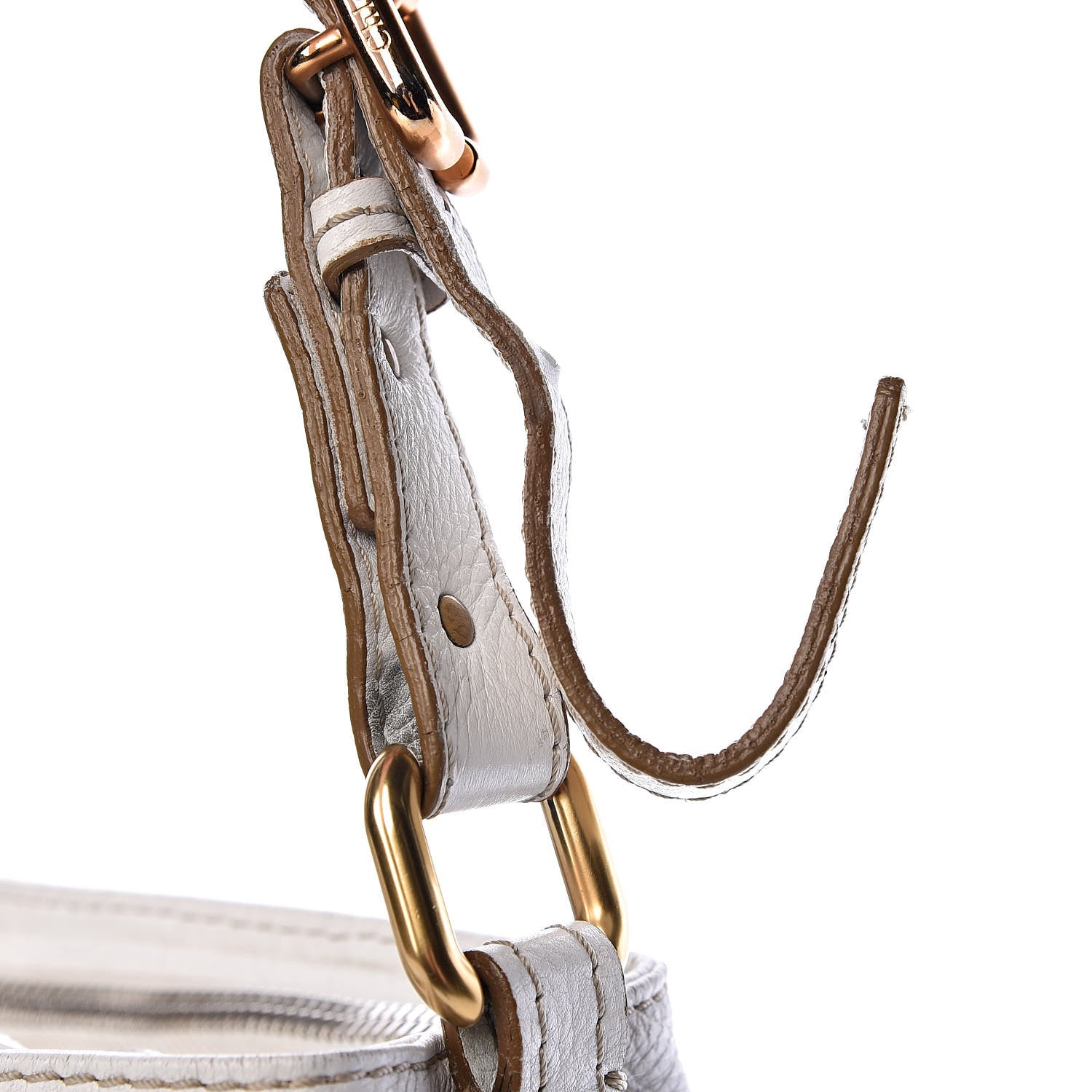 Chloe Calfskin Paddington Hobo White 28 of 36