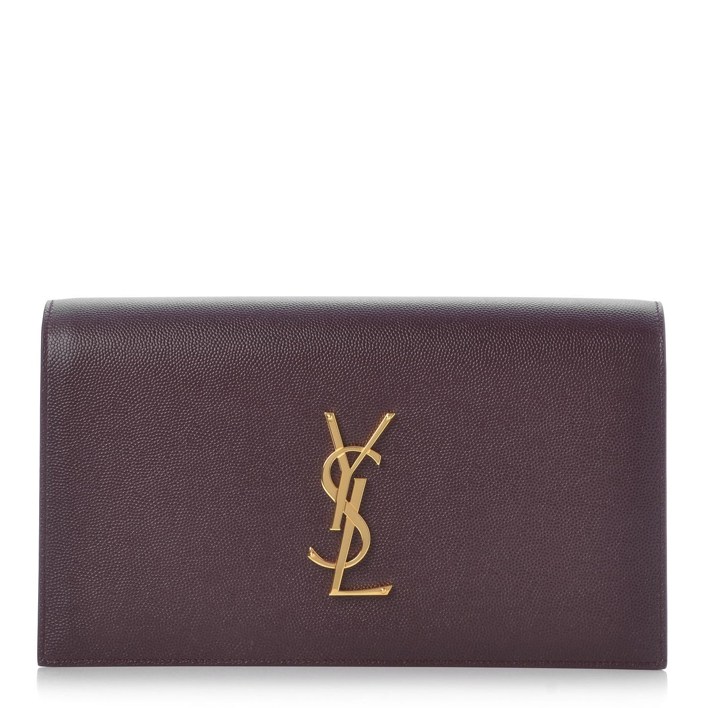 Grain De Poudre Classic Kate Monogram Clutch Amaranto