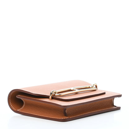 Hermes Evercolor Roulis Slim Wallet Gold 4 of 7