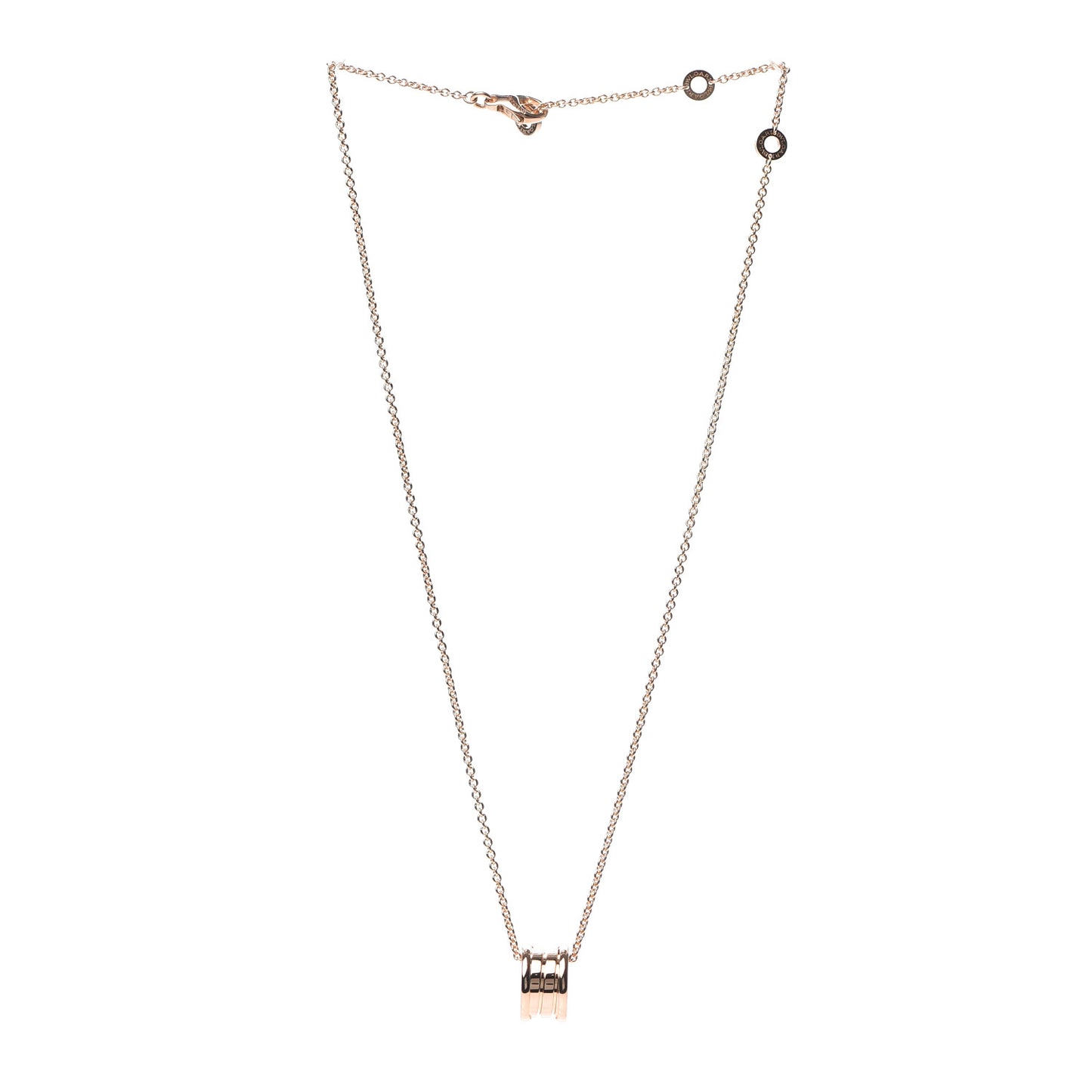 18K Rose Gold B.Zero1 Pendant Necklace