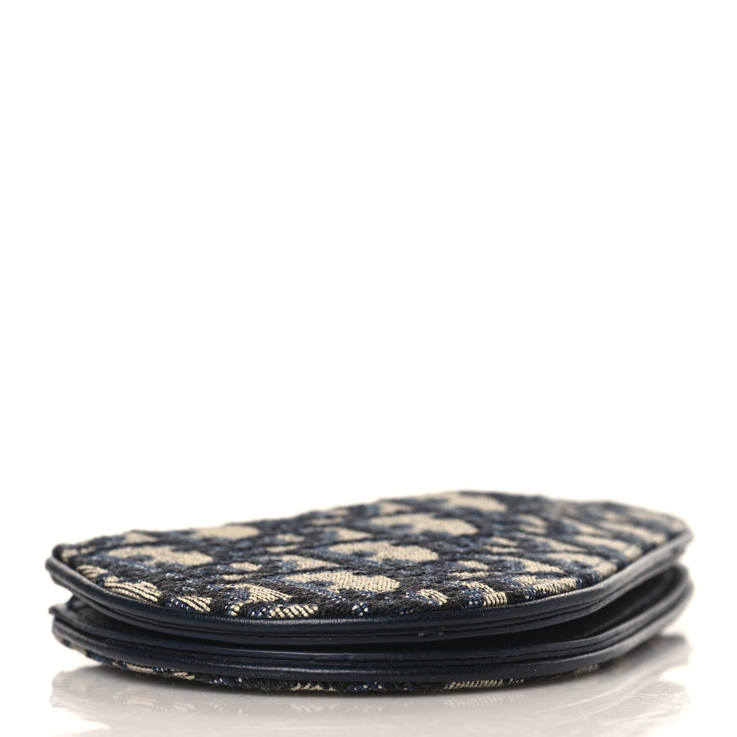 Oblique Saddle Coin Purse Blue