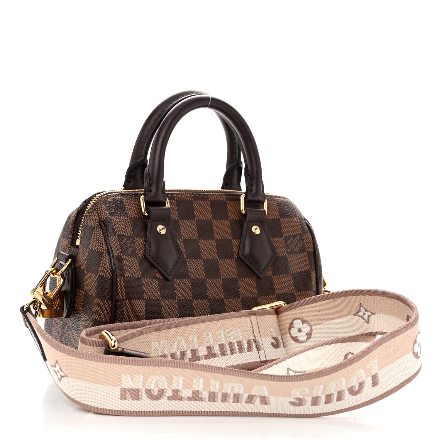 Louis Vuitton Damier Ebene Speedy Bandouliere 20 3 of 9