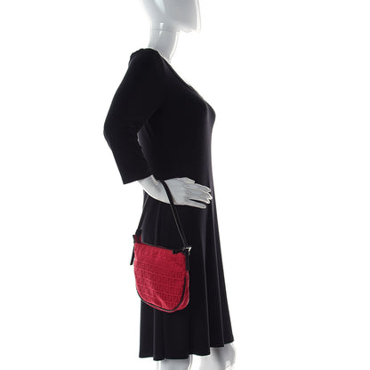 Fendi Zucchino Vitello Pochette Lipstick Testa di Moro 2 of 10