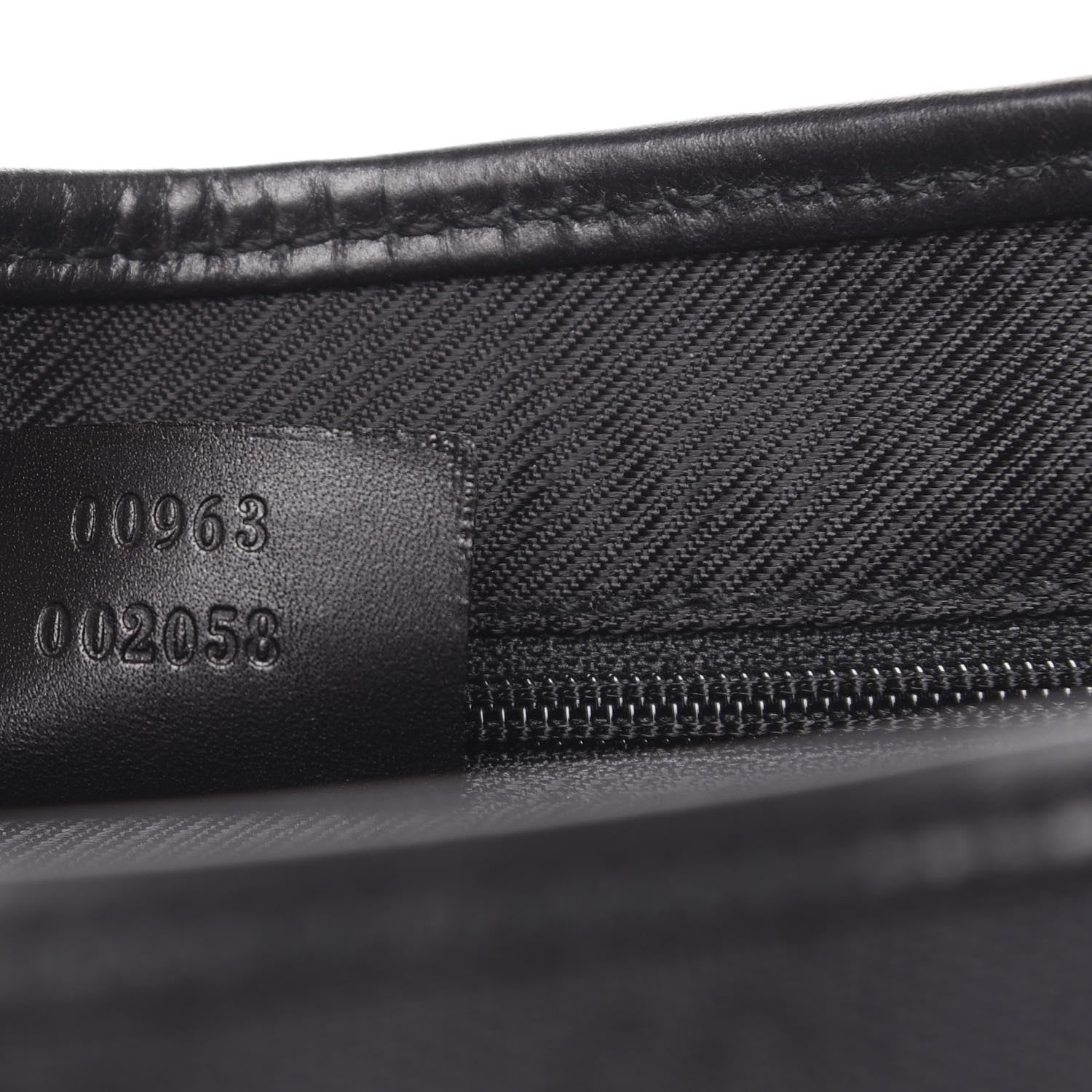 Gucci Denim Monogram Small Jackie O Hobo Black 7 of 9