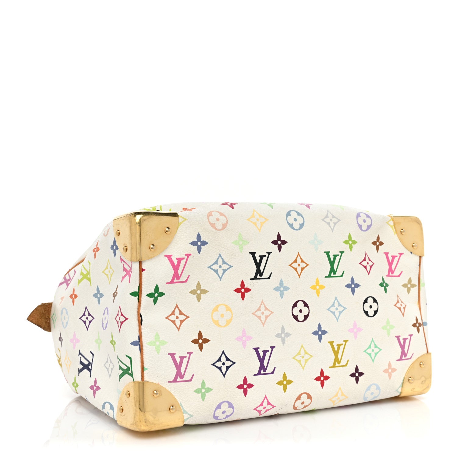 Louis Vuitton Monogram Multicolor Speedy 30 White 4 of 21