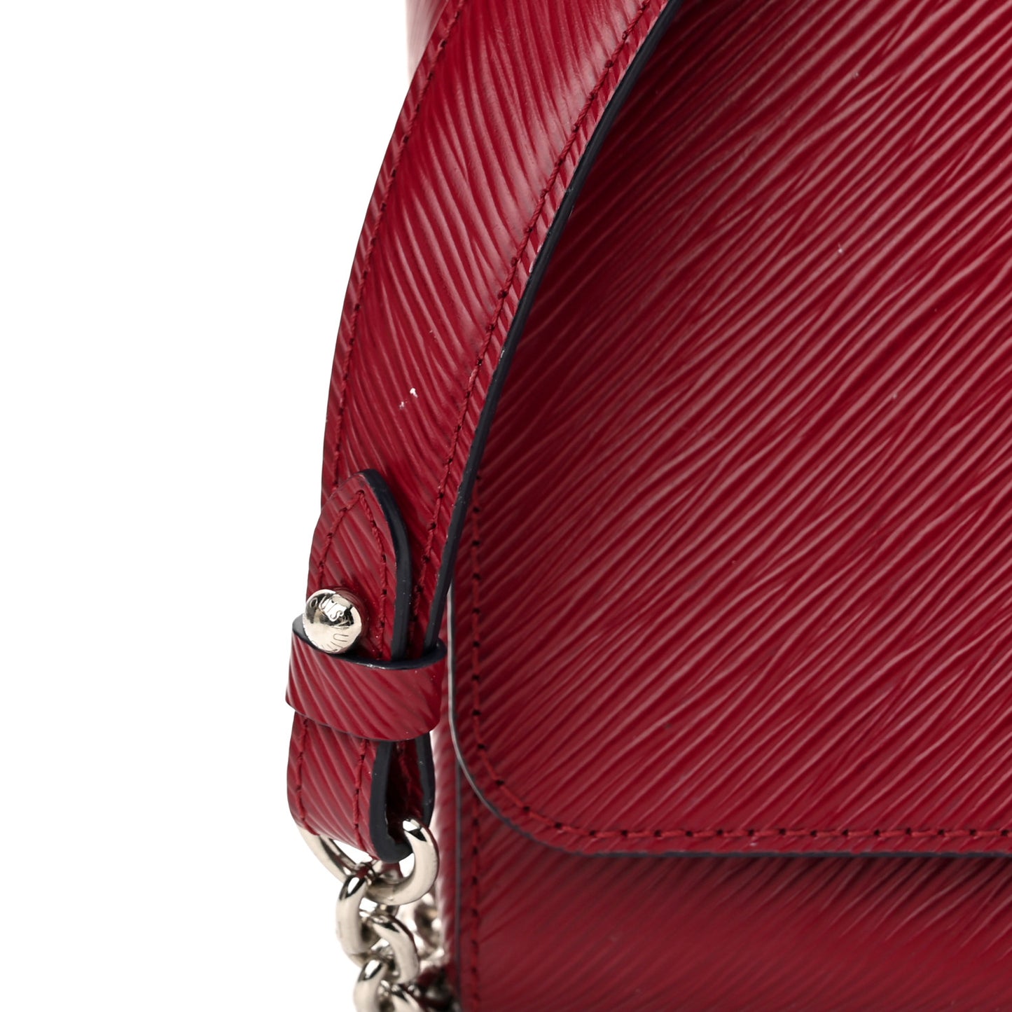 Epi Twist Shoulder Bag MM Fuchsia