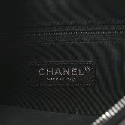 Chanel Calfskin Chain 20s Signe Waist Bag Black 6 of 10