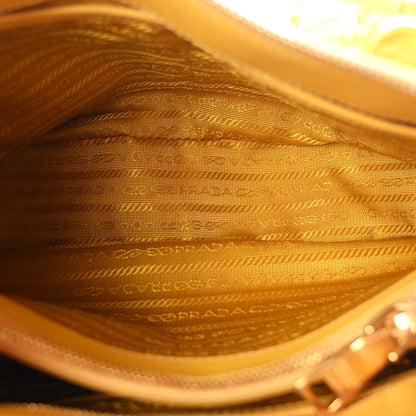 Prada Saffiano Lux Medium Promenade Tote Mimosa 9 of 21