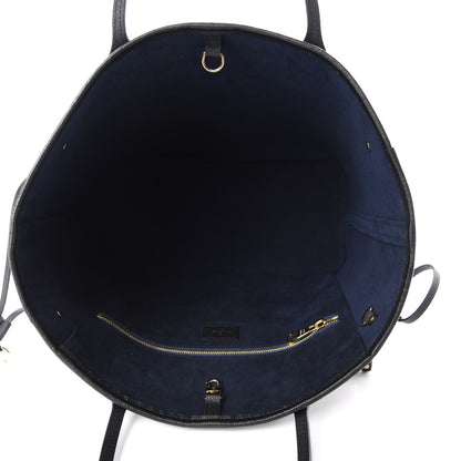 Louis Vuitton Empreinte Monogram Giant Neverfull MM Black 5 of 10