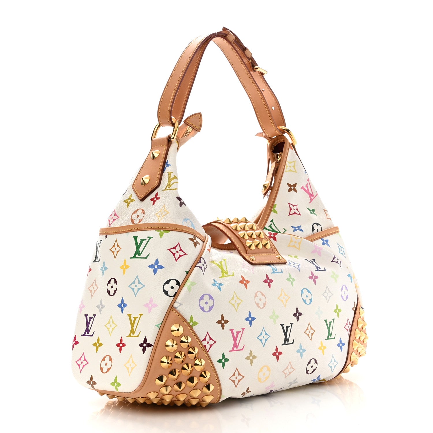 Louis Vuitton Monogram Multicolor Chrissie White 3 of 10