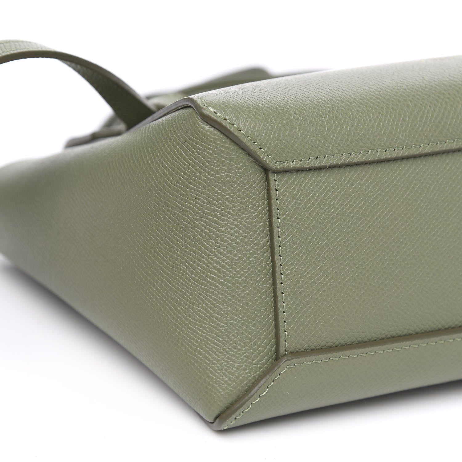 Celine Grained Calfskin Nano Belt Bag Light Khaki 7 of 8