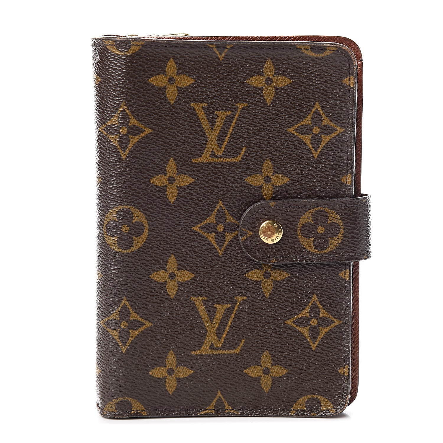Louis Vuitton Monogram Porte Papier Zippe Wallet 1 of 9