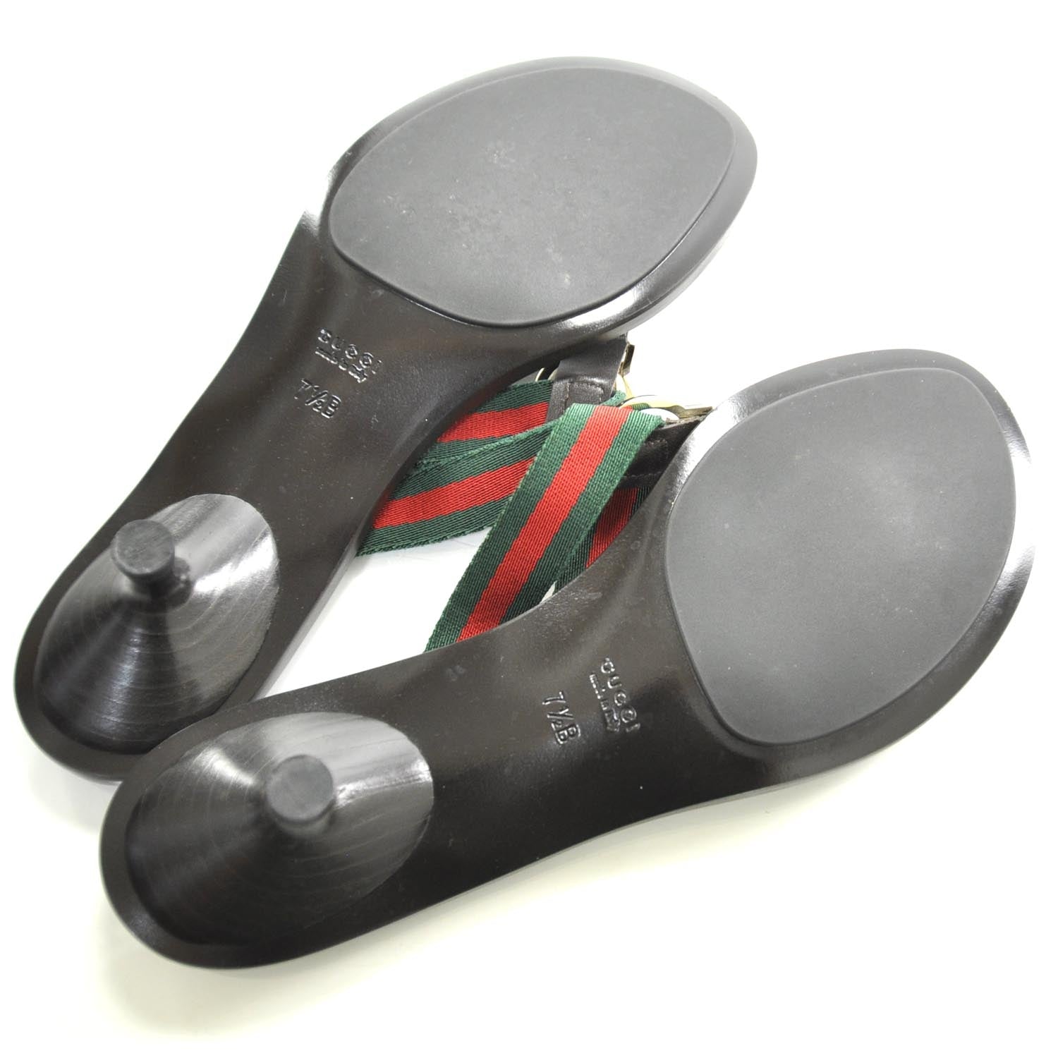 Gucci Web GG Thong Sandals 37 5 of 7