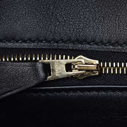Hermes Swift Birkin 25 Black 15 of 38