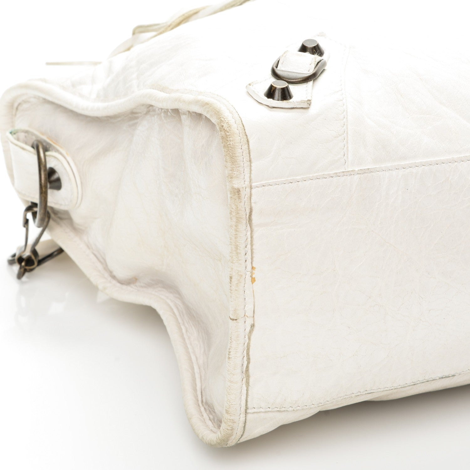 Balenciaga Agneau Classic Hardware City White 11 of 14