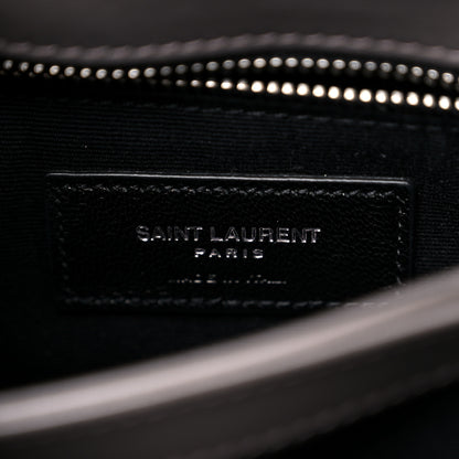 Saint Laurent Calfskin Y Quilted Monogram Toy Loulou Crossbody Bag Faggio 7 of 11